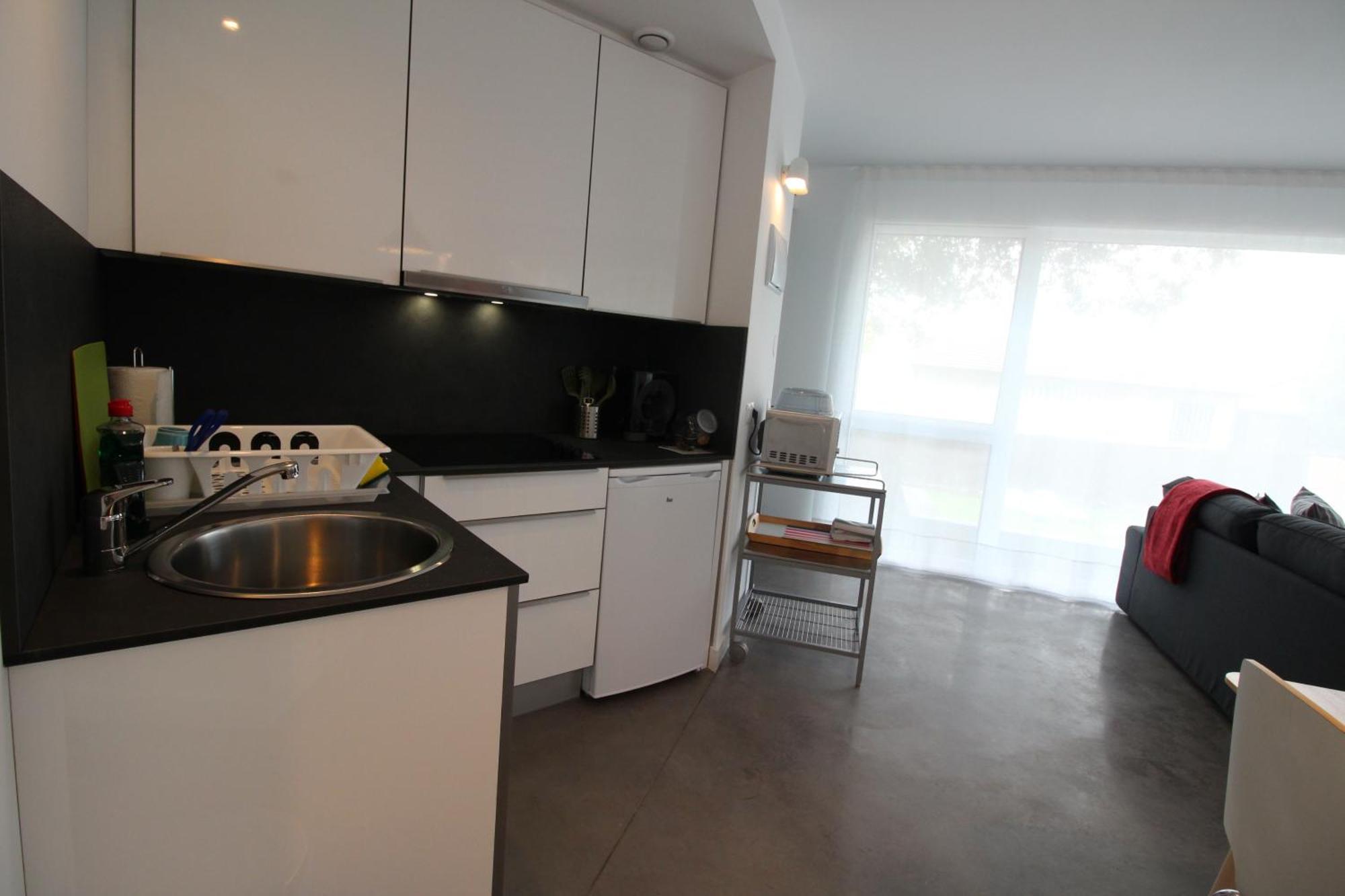 Apartamento 2 dormitorios con piscina y jardín Somo Exterior foto